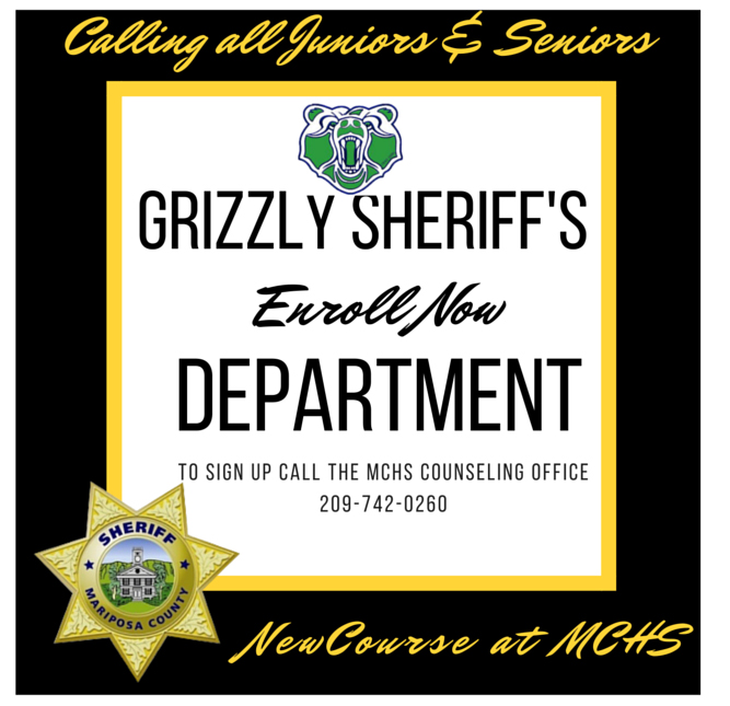 mariposa county sheriff department criminal justice courses