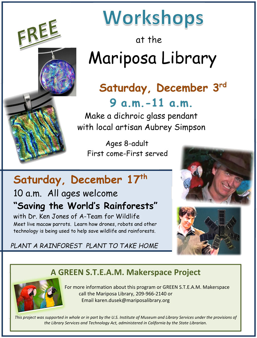 Mariposa Library Workshops