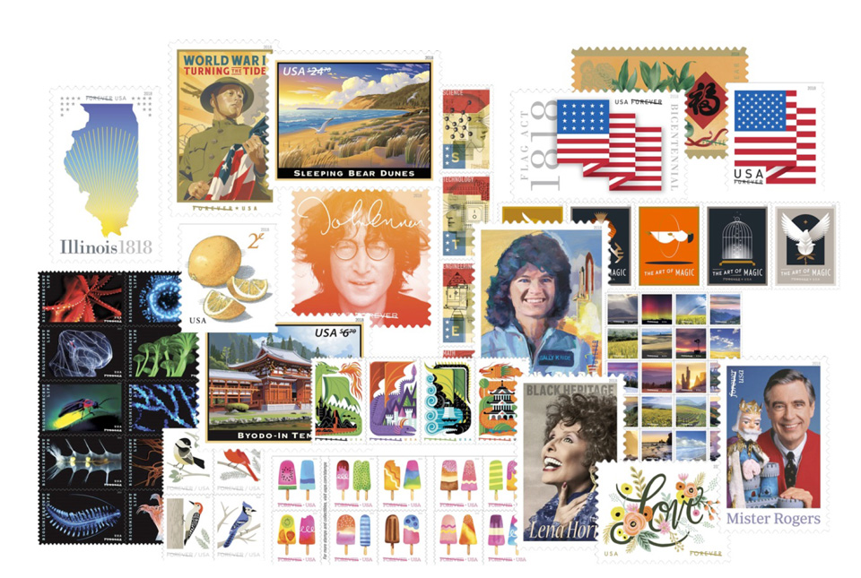 usps 2018 stamps preview