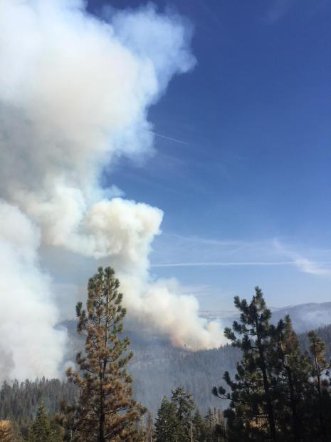 empire fire in yosemite national park october 18 2017 credit nps
