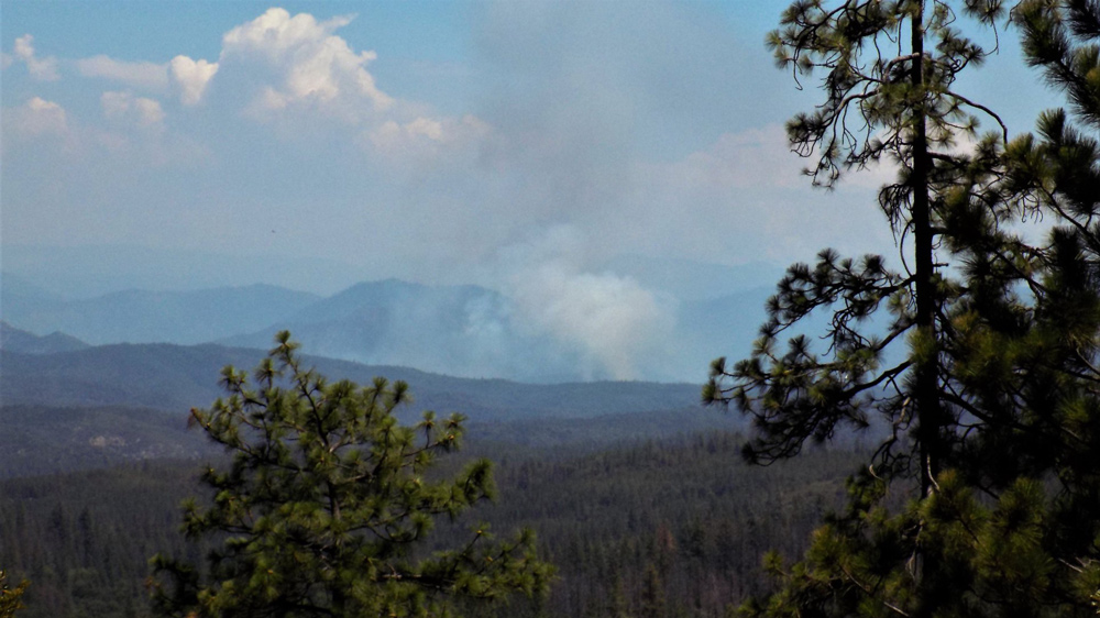 Ferguson Fire from Greeley Hill by David Jigour