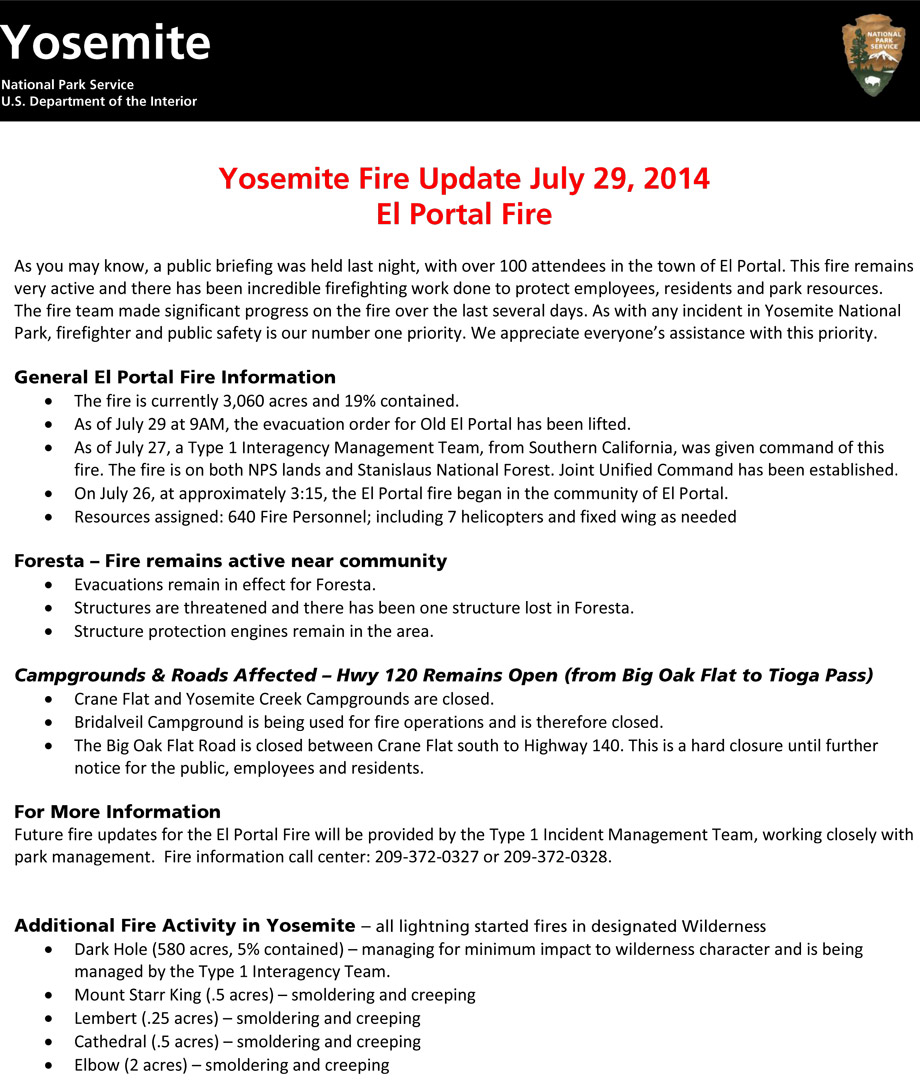El-portal-Fire-Bulletin-3---7.29