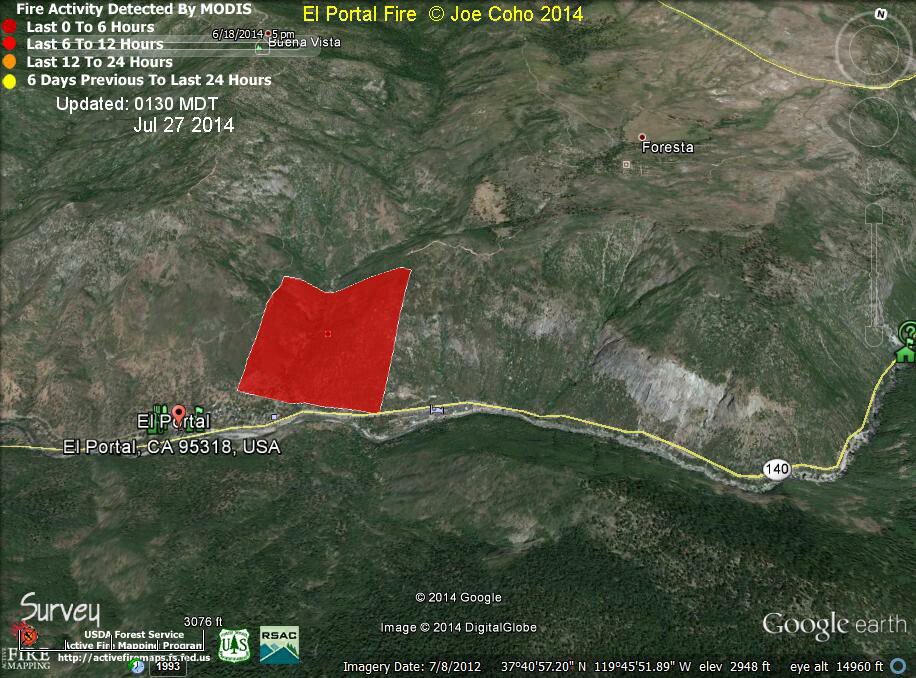 ElPortal-Fire-Modis-0130-MDT-Jul-27-2014