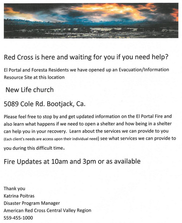 el-portal-fire-red-cross