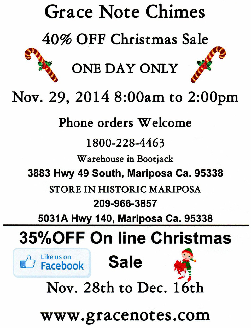 GraceNoteChime-ChristmasSale