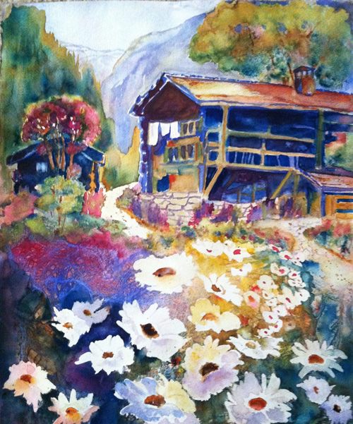 Sharon-Bortugno-Springtime-at-the-Cabin