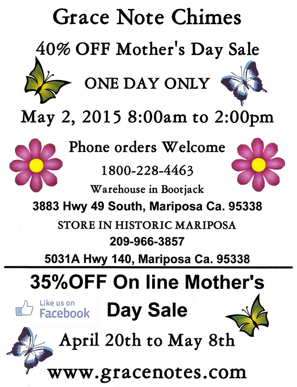 Grace-Note-Chimes-Sale