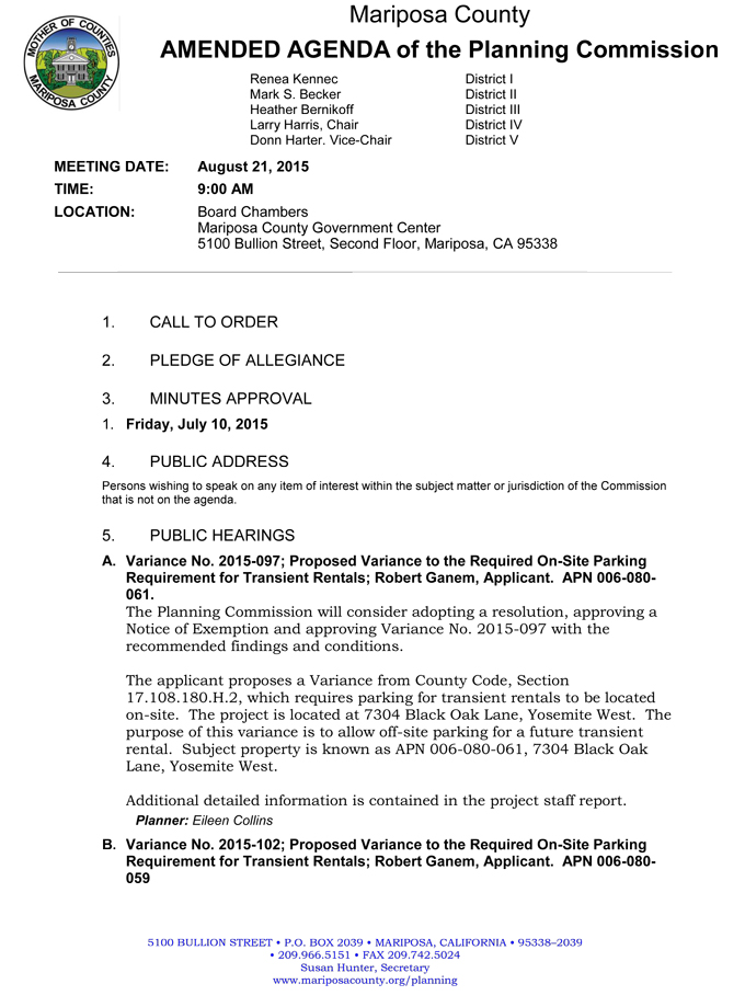 2015 08 21 Planning Commission 1