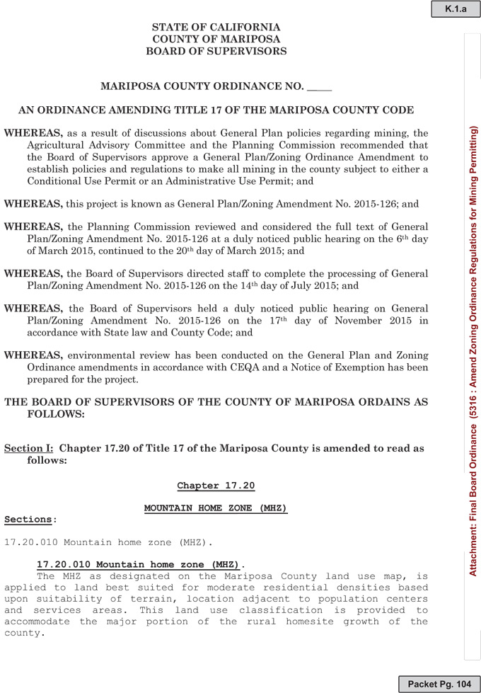 2015 12 15 mariposa county board of supervisors mining ord 3