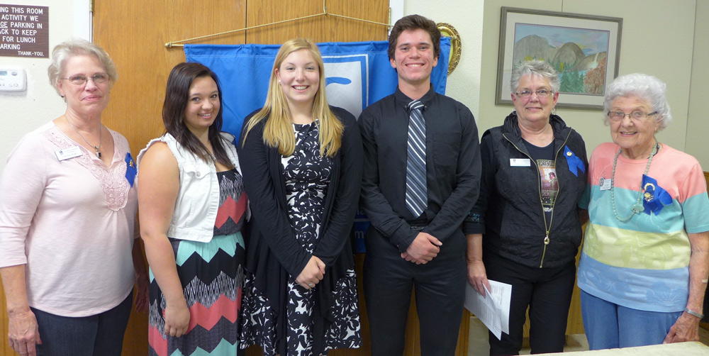 Soroptimist scholarship winners