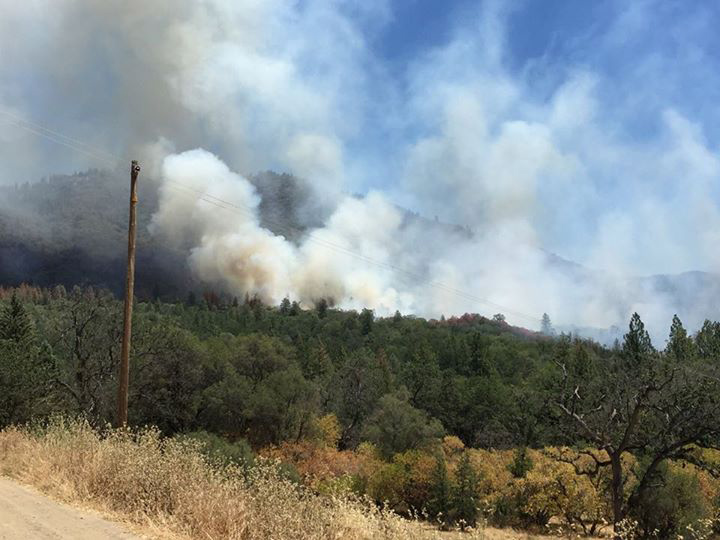 mariposa county fire 6182015 triangle sheriff