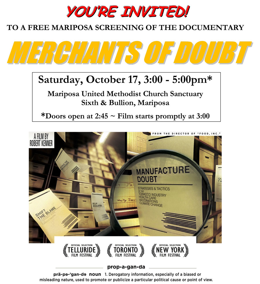 10 17 15 Merchants of Doubt