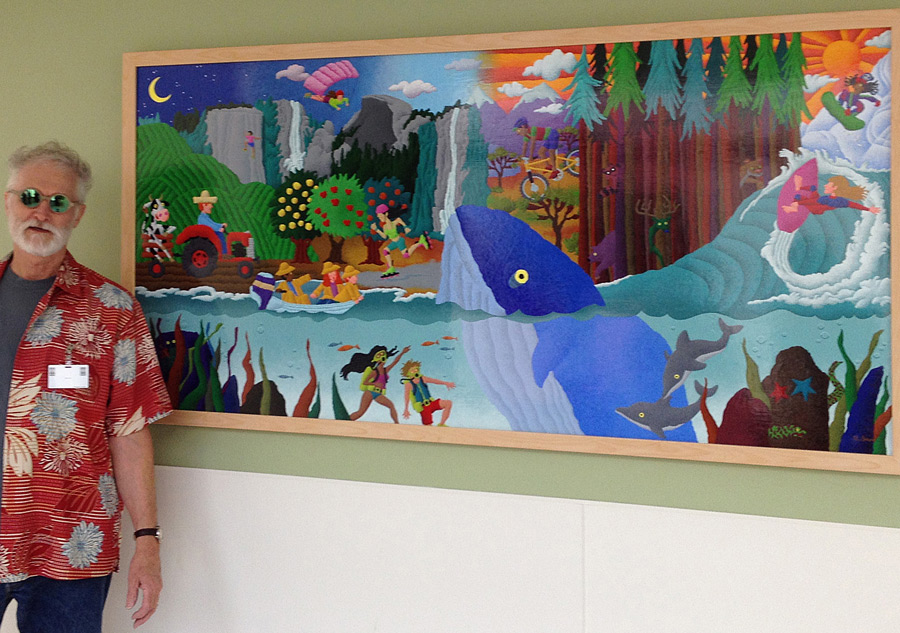 Bill Davis painting 1