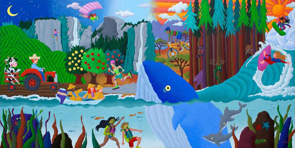 Bill Davis painting 2