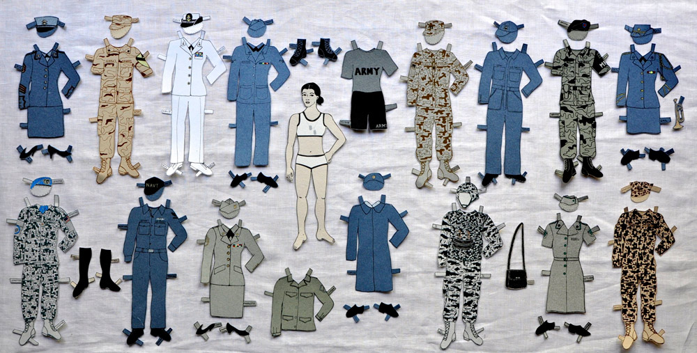 Mariposa Arts Council paperdolls