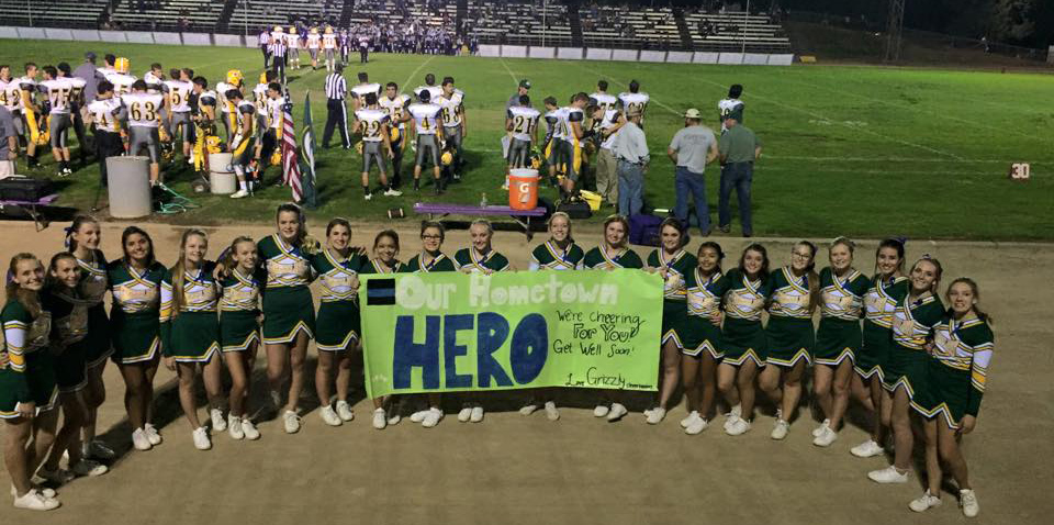 mariposa county wounded deputy football banner 2