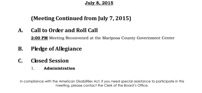 2015 07 08 Board of Supervisors 1