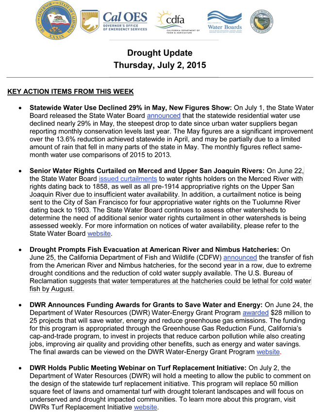 california drought update 7022015 1