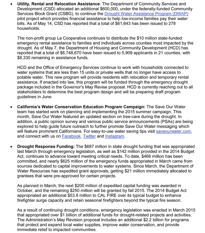 california drought update 5262015 3