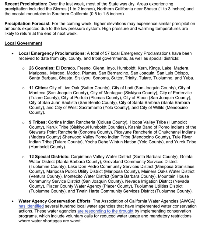 california drought update 5262015 5
