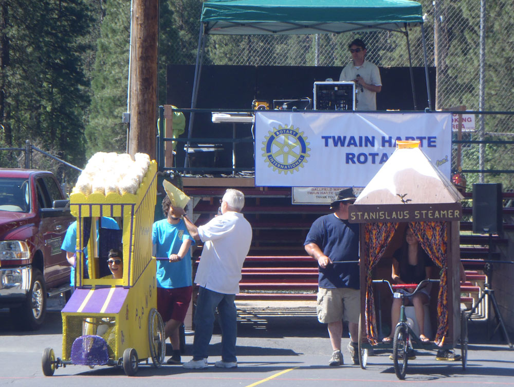 Outhouse Races heat 2