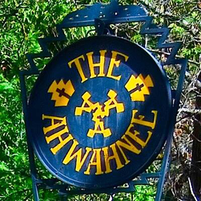ahwahnee sign yosemite national park