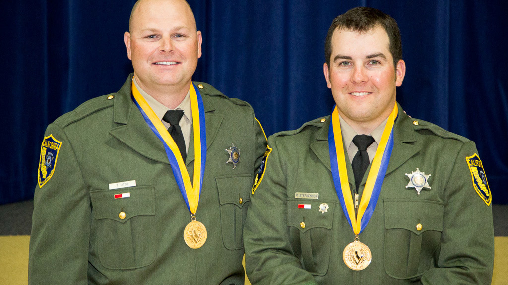 medal of valor 2016 cdfw ryan stephenson timothy little
