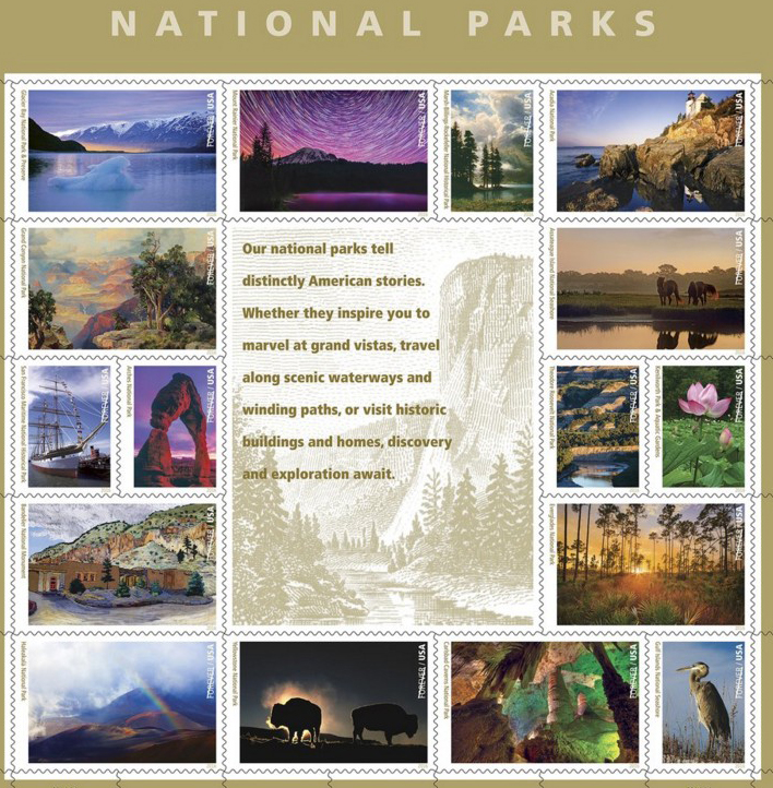 nps stamps centennial forever stamps yosemite