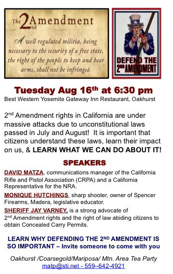 oakhurst august 2016 tea part meeting
