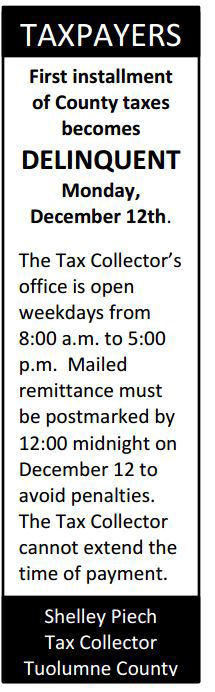 taxes due