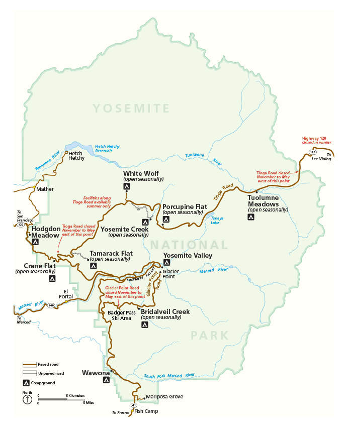 yosemite weathermap december 2 2016
