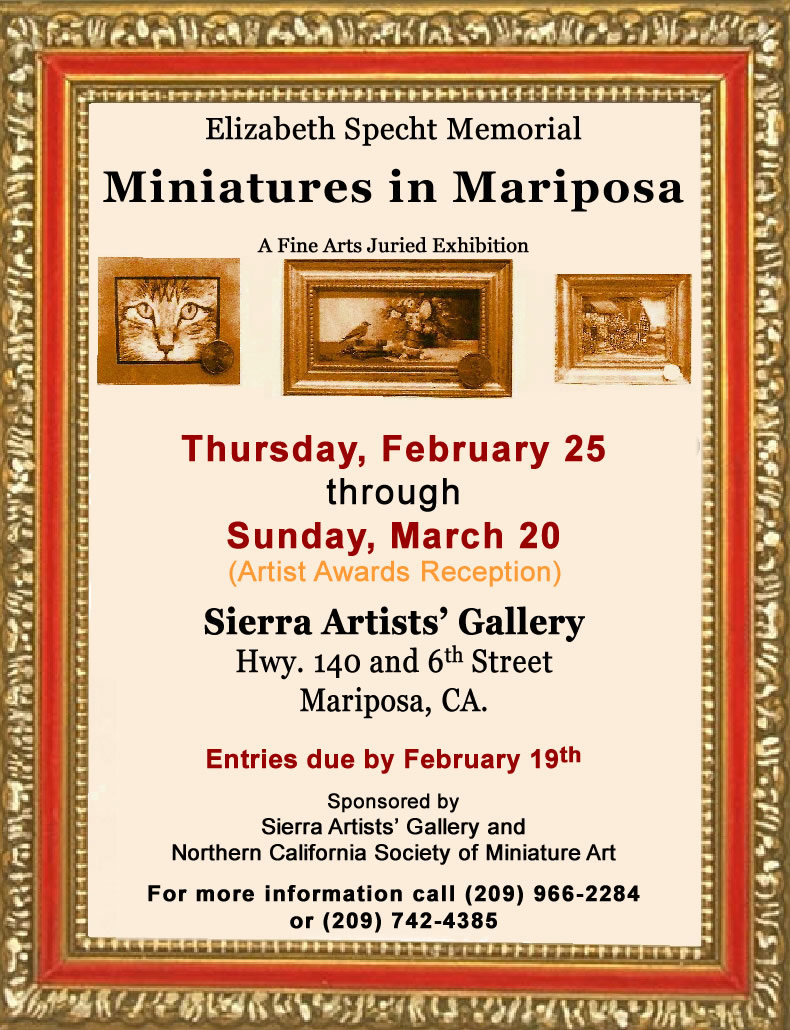 2016 Sierra Artist Gallery Mini Show lg