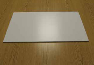 basic snowboard for measuring snow