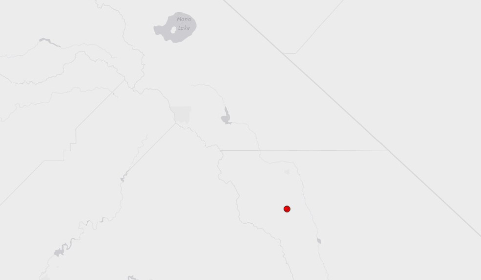 earthquake big pine on february 16 2016