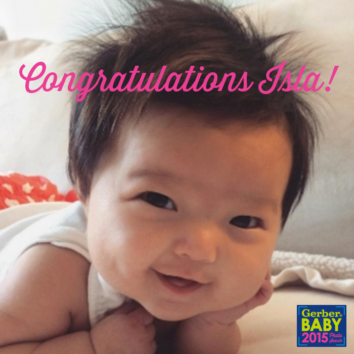 gerber baby 2015 isla