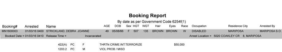 mariposa county booking report 1 3 2016