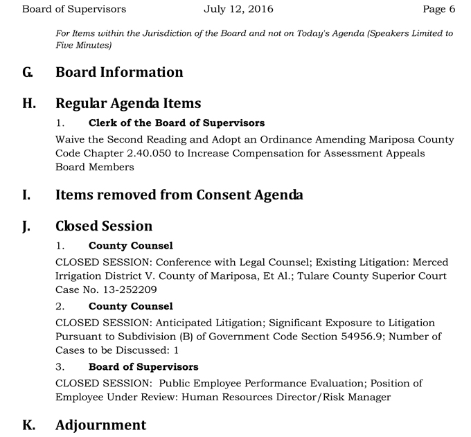 2016 07 12 mariposa county board of supervisors agenda july12 2016 6