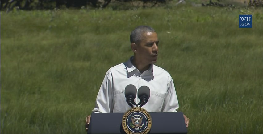 president obama yosemite