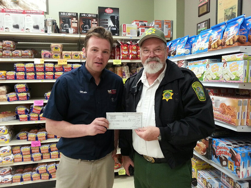 Pioneer Mrkt. Reimbursement Check 2015 16