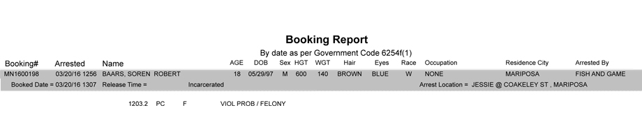 mariposa county booking report 3 20 2016