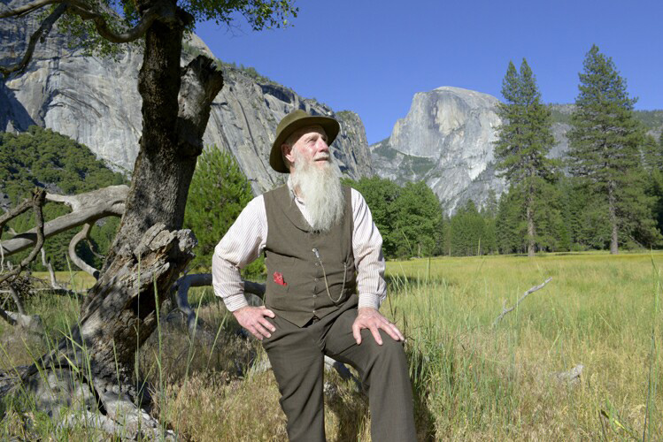 lee stetson at John Muir and Half Dome. Credit Kenny Karst