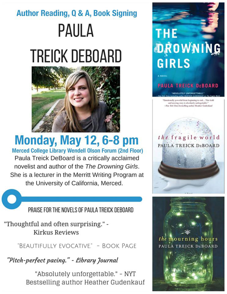 paula treick deboard author merced college