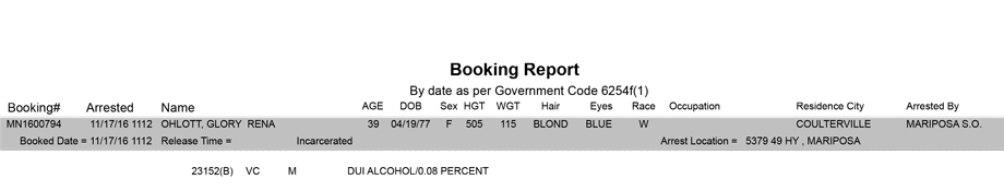 mariposa county booking report for november 17 2016