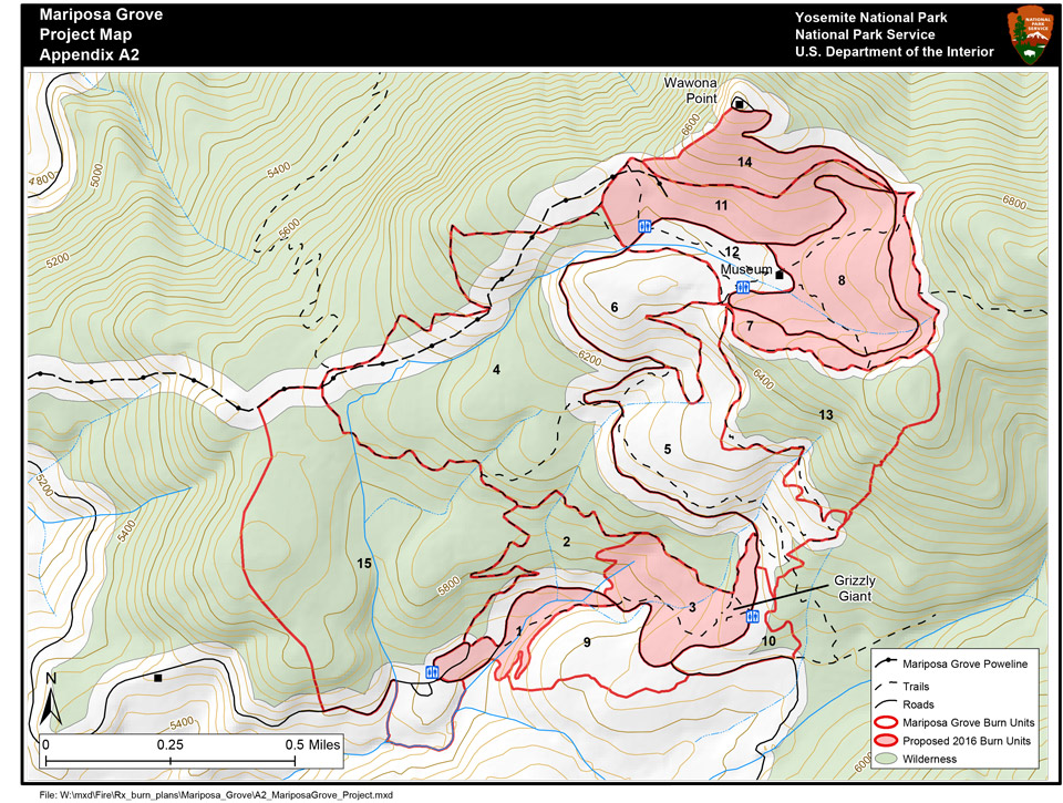 2016 yosemite october 23 mariposa grove proposed