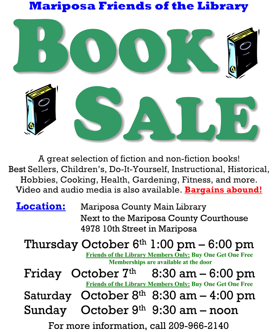 Friends October Book Sale