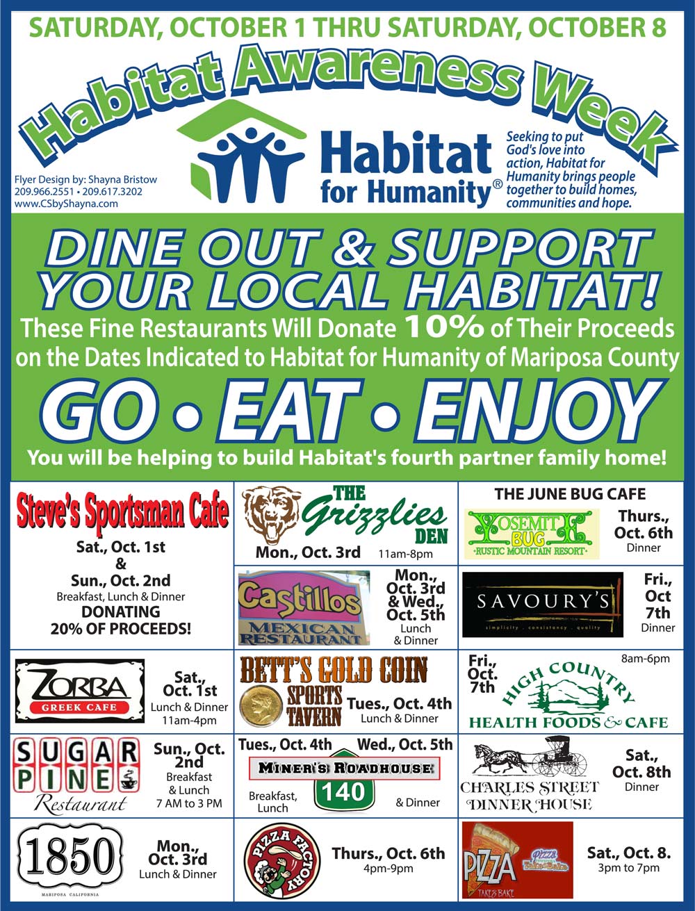 Habitat Dinner
