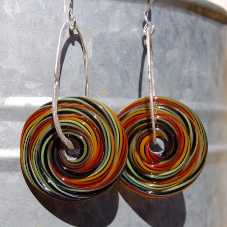 Sierra Art Trails Becky Caraco Designs earrings 2