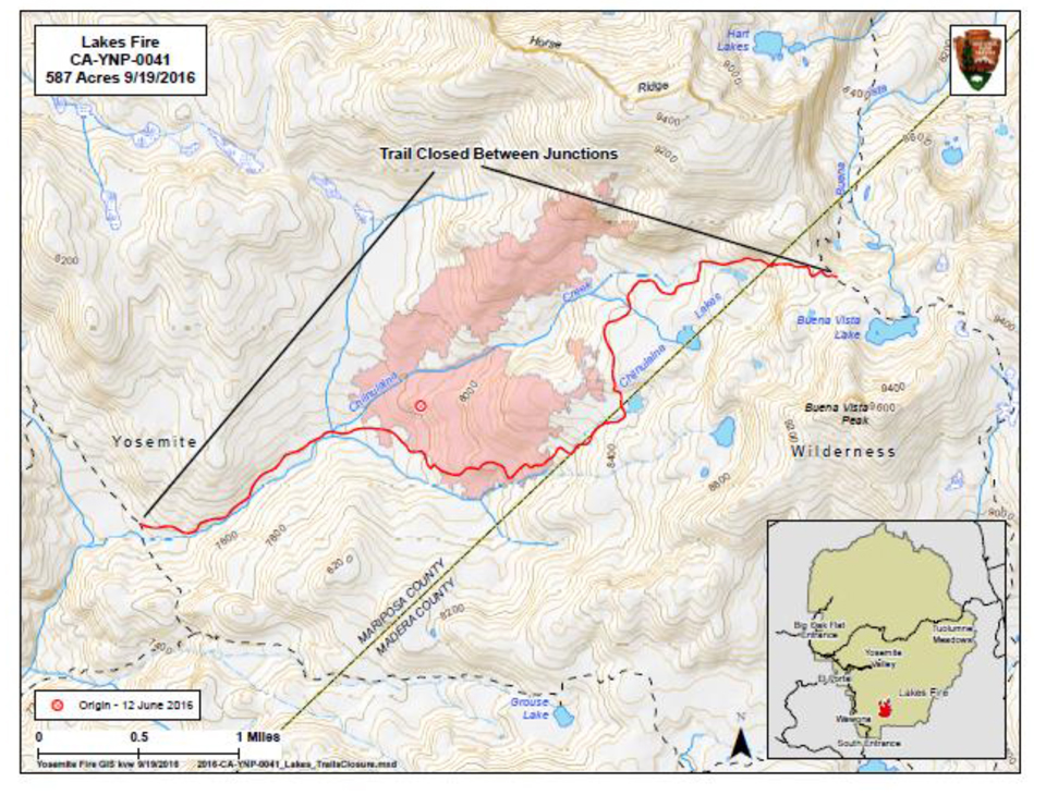 yosemite lakes fire september 21 2016