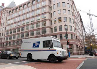 usps delivery vehicle