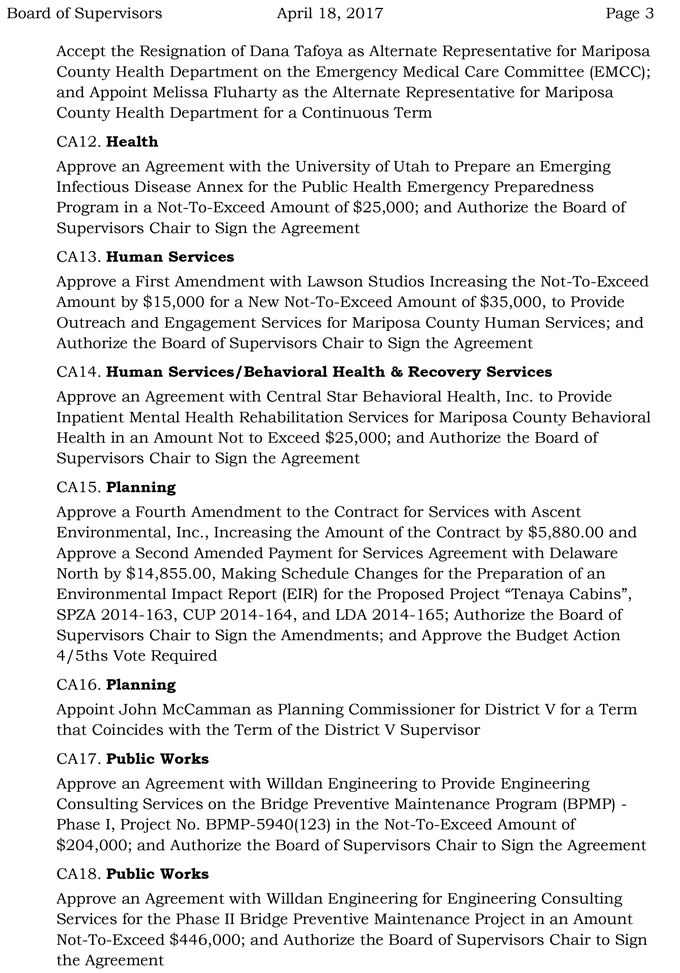 2017 04 18 mariposa county board of supervisors agenda april 18 2017 3